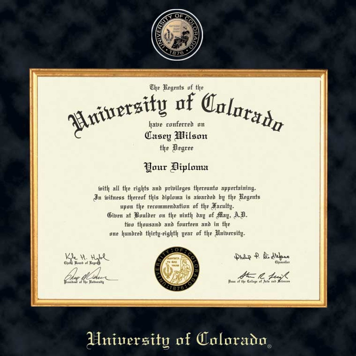 Colorado Diploma Frame - Excelsior - Graduation Gift Selection | M