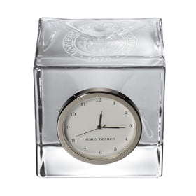 Colorado Glass Desk Clock by Simon Pearce Shot #1