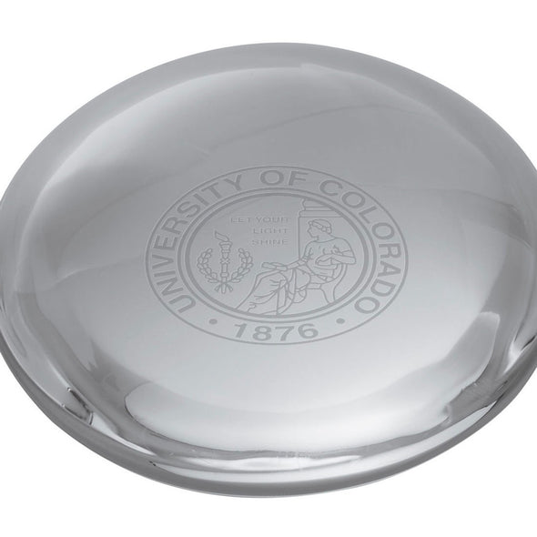 Colorado Glass Dome Paperweight by Simon Pearce Shot #2