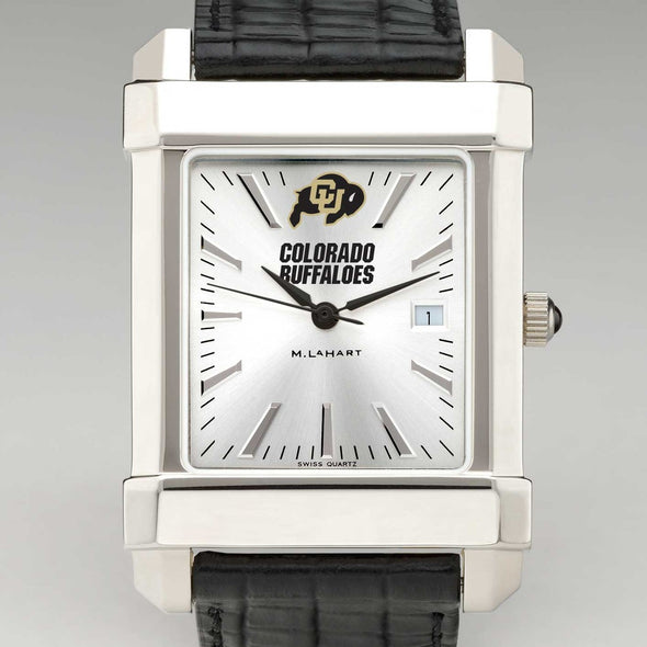 Colorado Men's Collegiate Watch with Leather Strap Shot #1