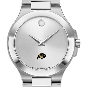Colorado Men&#39;s Movado Collection Stainless Steel Watch with Silver Dial Shot #1