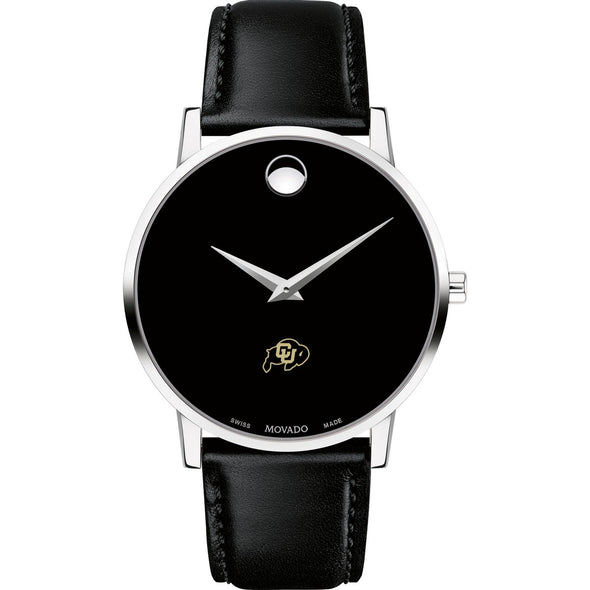 Colorado Men's Movado Museum with Leather Strap Shot #2