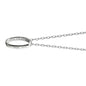 Colorado Monica Rich Kosann "Carpe Diem" Poesy Ring Necklace in Silver Shot #3
