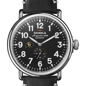 Colorado Shinola Watch, The Runwell 47 mm Black Dial Shot #1