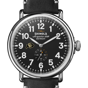 Colorado Shinola Watch, The Runwell 47mm Black Dial Shot #1