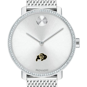Colorado Women's Movado Bold with Crystal Bezel & Mesh Bracelet Shot #1