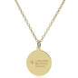 Columbia Business 14K Gold Pendant & Chain Shot #2