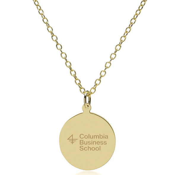 Columbia Business 14K Gold Pendant & Chain Shot #2