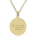 Columbia Business 18K Gold Pendant & Chain