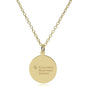 Columbia Business 18K Gold Pendant & Chain Shot #2