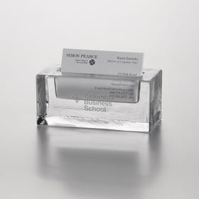 Columbia Business Glass Business Cardholder by Simon Pearce Shot #1