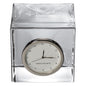 Columbia Business Glass Desk Clock by Simon Pearce Shot #2