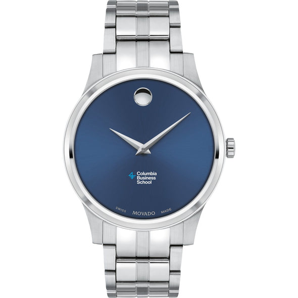 Columbia Business Men's Movado Collection Stainless Steel Watch with Blue Dial Shot #2