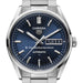 Columbia Business Men's TAG Heuer Carrera Day-Date with Blue Dial
