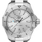 Columbia Business Men's TAG Heuer Steel Aquaracer with Silver Dial Shot #1
