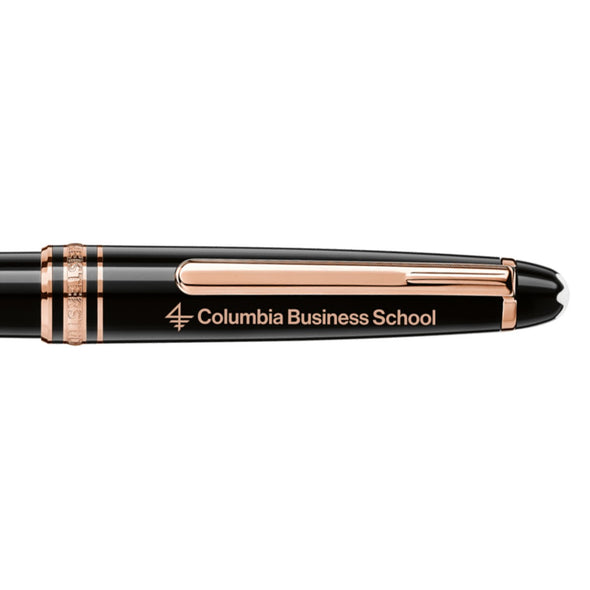 Columbia Business Montblanc Meisterstück Classique Ballpoint Pen in Red Gold Shot #2