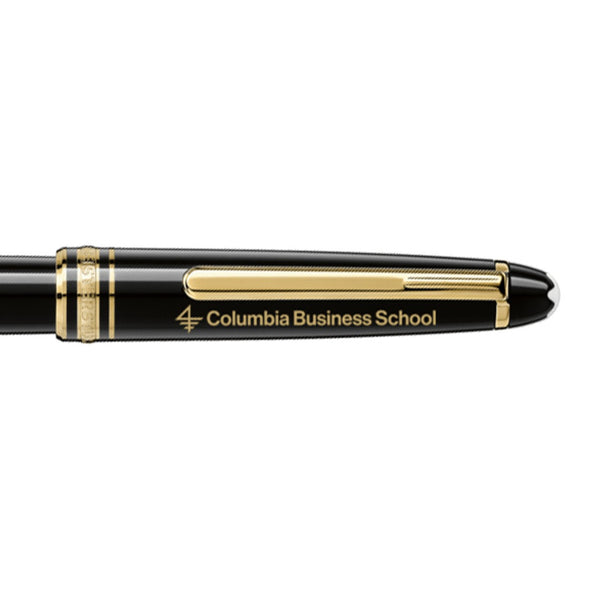 Columbia Business Montblanc Meisterstück Classique Rollerball Pen in Gold Shot #2