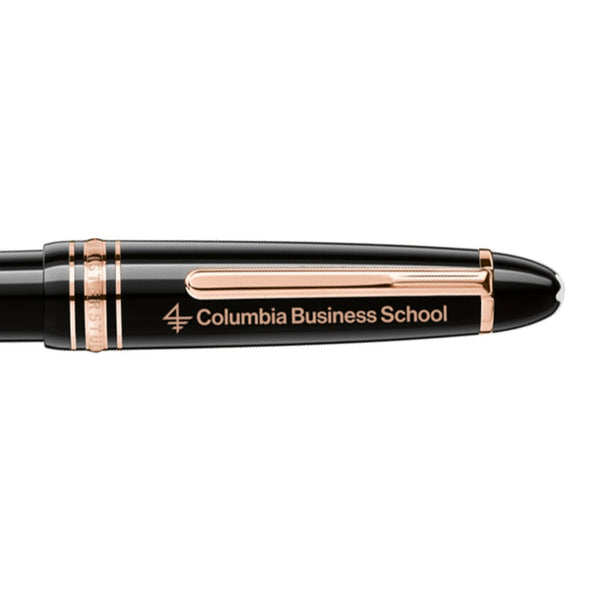 Columbia Business Montblanc Meisterstück LeGrand Ballpoint Pen in Red Gold Shot #2