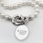 Columbia Business Pearl Necklace with Sterling Silver Charm Shot #2