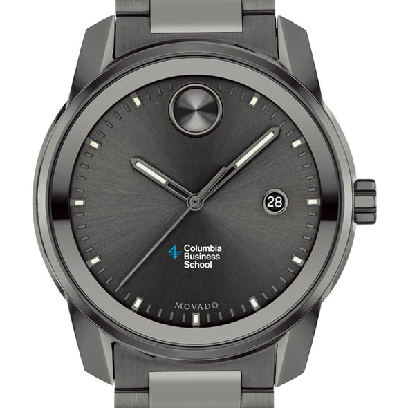 Columbia Business School Men's Movado BOLD Gunmetal Grey with Date Window Shot #1