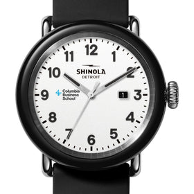 Columbia Business School Shinola Watch, The Detrola 43mm White Dial at M.LaHart &amp; Co. Shot #1
