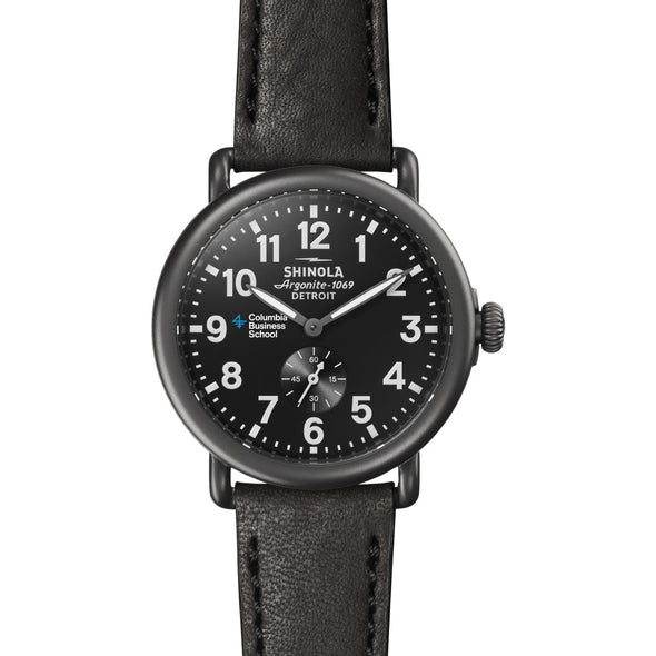 Columbia Business Shinola Watch, The Runwell 41mm Black Dial Shot #2