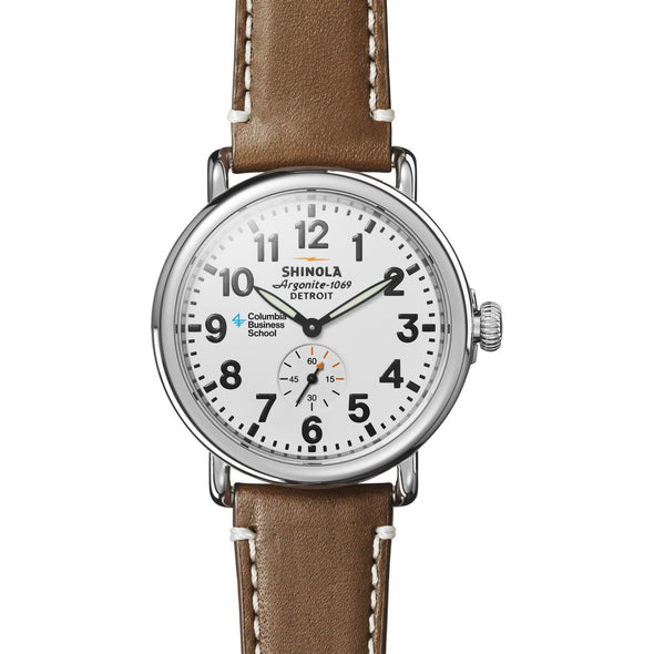 Columbia Business Shinola Watch, The Runwell 41mm White Dial Shot #2