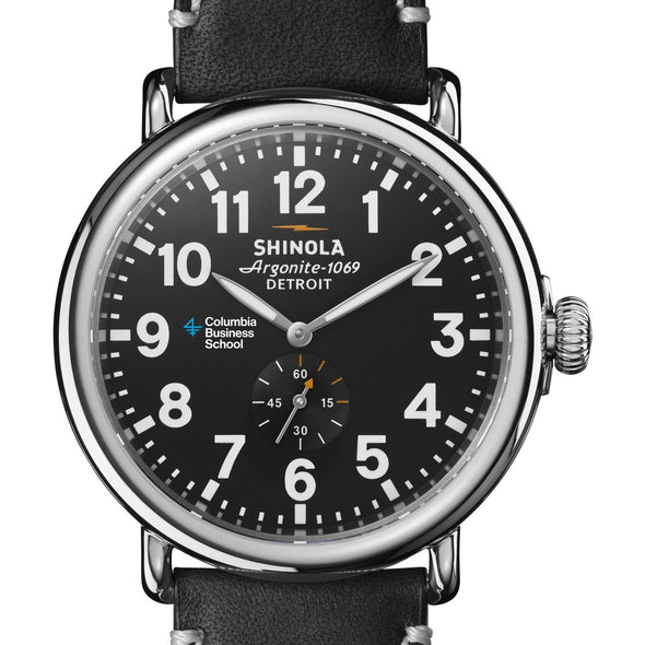 Columbia Business Shinola Watch, The Runwell 47 mm Black Dial Shot #1