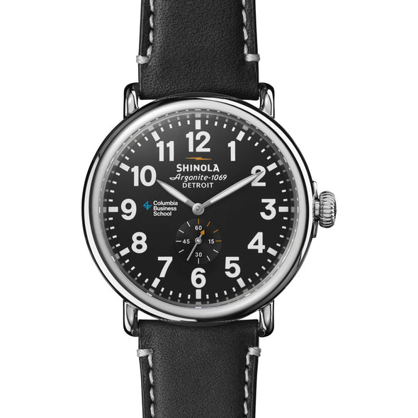 Columbia Business Shinola Watch, The Runwell 47mm Black Dial Shot #2