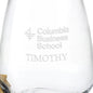 Columbia Business Stemless Wine Glasses - Set of 2 Shot #3