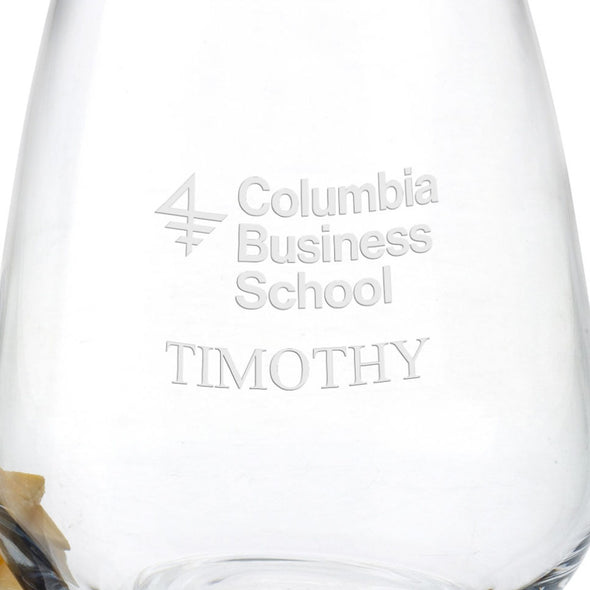 Columbia Business Stemless Wine Glasses - Set of 2 Shot #3