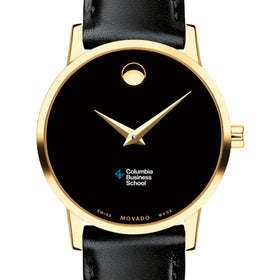 Columbia Business Women&#39;s Movado Gold Museum Classic Leather Shot #1