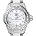 Columbia Business Women's TAG Heuer Steel Aquaracer with Diamond Dial & Bezel