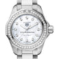 Columbia Business Women's TAG Heuer Steel Aquaracer with Diamond Dial & Bezel Shot #1