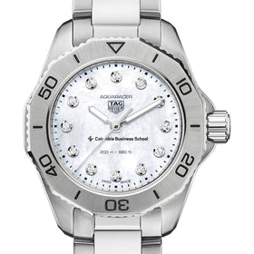 Columbia Business Women&#39;s TAG Heuer Steel Aquaracer with Diamond Dial Shot #1