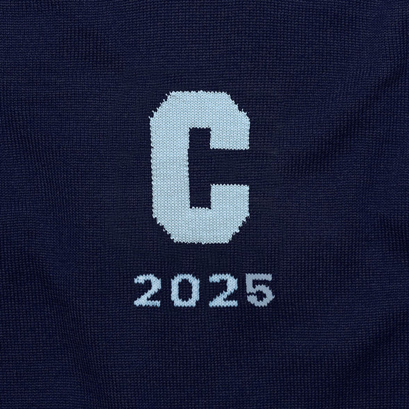 2025 Columbia Class Year Navy Blue and Light Blue Sweater Shot #2