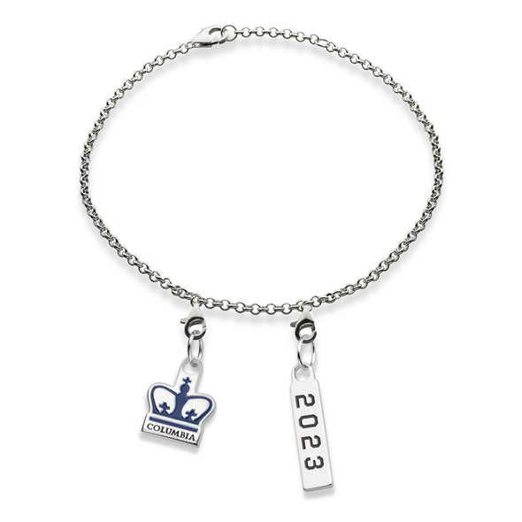 Columbia Class Year Sterling Silver Anklet Shot #3