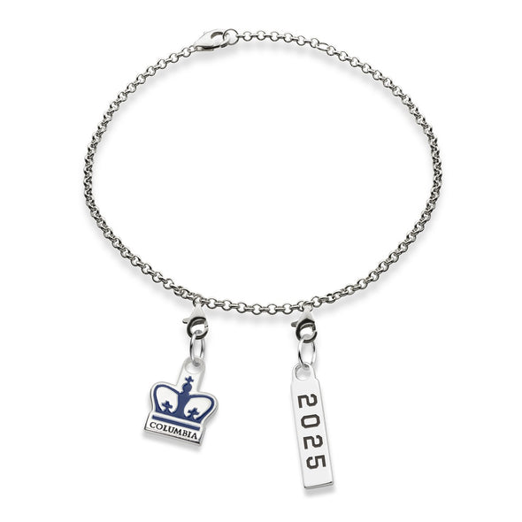 Columbia Class Year Sterling Silver Anklet Shot #2
