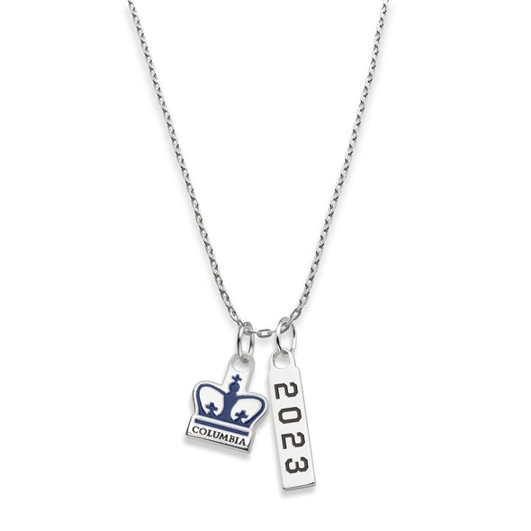 Columbia Class Year Sterling Silver Necklace Shot #3