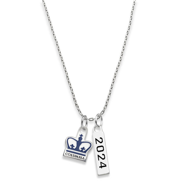 Columbia Class Year Sterling Silver Necklace Shot #2
