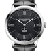 Columbia Men's Baume et Mercier 40mm Classima Quartz Watch with Black Dial & Black Leather Strap