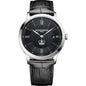 Columbia Men's Baume et Mercier 40mm Classima Quartz Watch with Black Dial & Black Leather Strap Shot #2