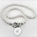 Columbia Pearl Necklace with Sterling Silver Charm