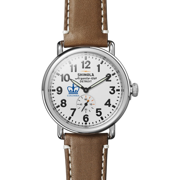 Columbia Shinola Watch, The Runwell 41 mm White Dial Shot #2
