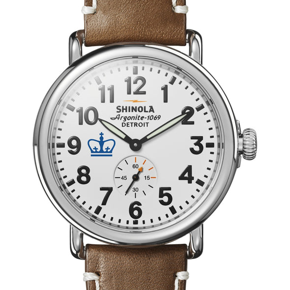 Columbia Shinola Watch, The Runwell 41mm White Dial Shot #1