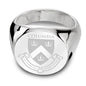 Columbia Sterling Silver Round Signet Ring Shot #2