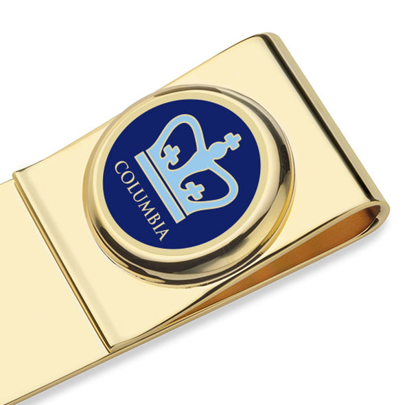 Columbia University Enamel Money Clip Shot #2