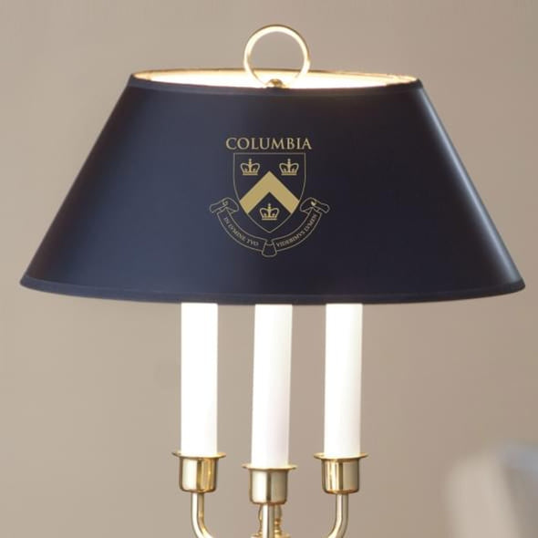 Columbia University Lamp in Brass &amp; Marble Shot #2