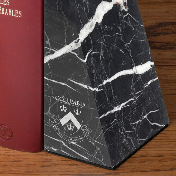 Columbia University Marble Bookends by M.LaHart Shot #4