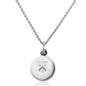 Columbia University Necklace with Charm in Sterling Silver Shot #1